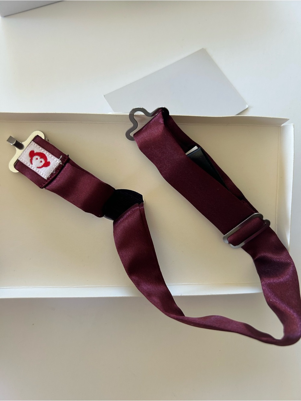 New in Box Appaman Fine Tailoring Eggplant Velvet Adjustable BowTie Kids Baby&Up - Picture 5 of 8